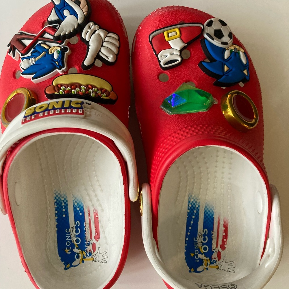 Sonic Crocs SOLD
